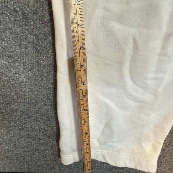 Hollister Vintage Sweatpants Adult Large White Logo Drawstring Spell Out 90s Y2K - Picture 4 of 11